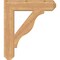Ekena Millwork Funston Craftsman Smooth Bracket, Western Red Cedar, 5 1/2"W x 28"D x 32"H BKT06X28X32FST04SWR - alternate 3
